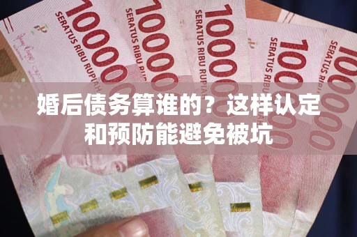 北京婚后债务算谁的？这样认定和预防能避免被坑