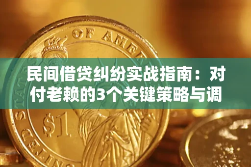 北京民间借贷纠纷实战指南：对付老赖的3个关键策略与调解盲区解析