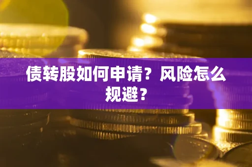 北京债转股如何申请？风险怎么规避？